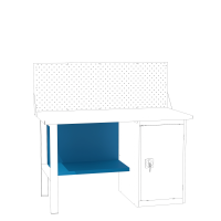 Комплект (полка+стенка задняя) ПЗ-79