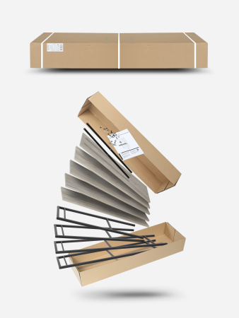 GUTTA Стеллаж 196х92х34 с пятью полками