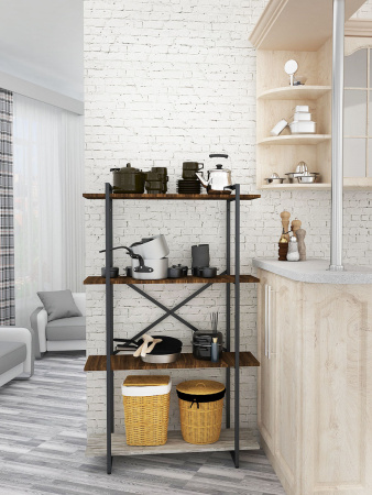 GUTTA Стеллаж 151х92х34 с четырьмя полками