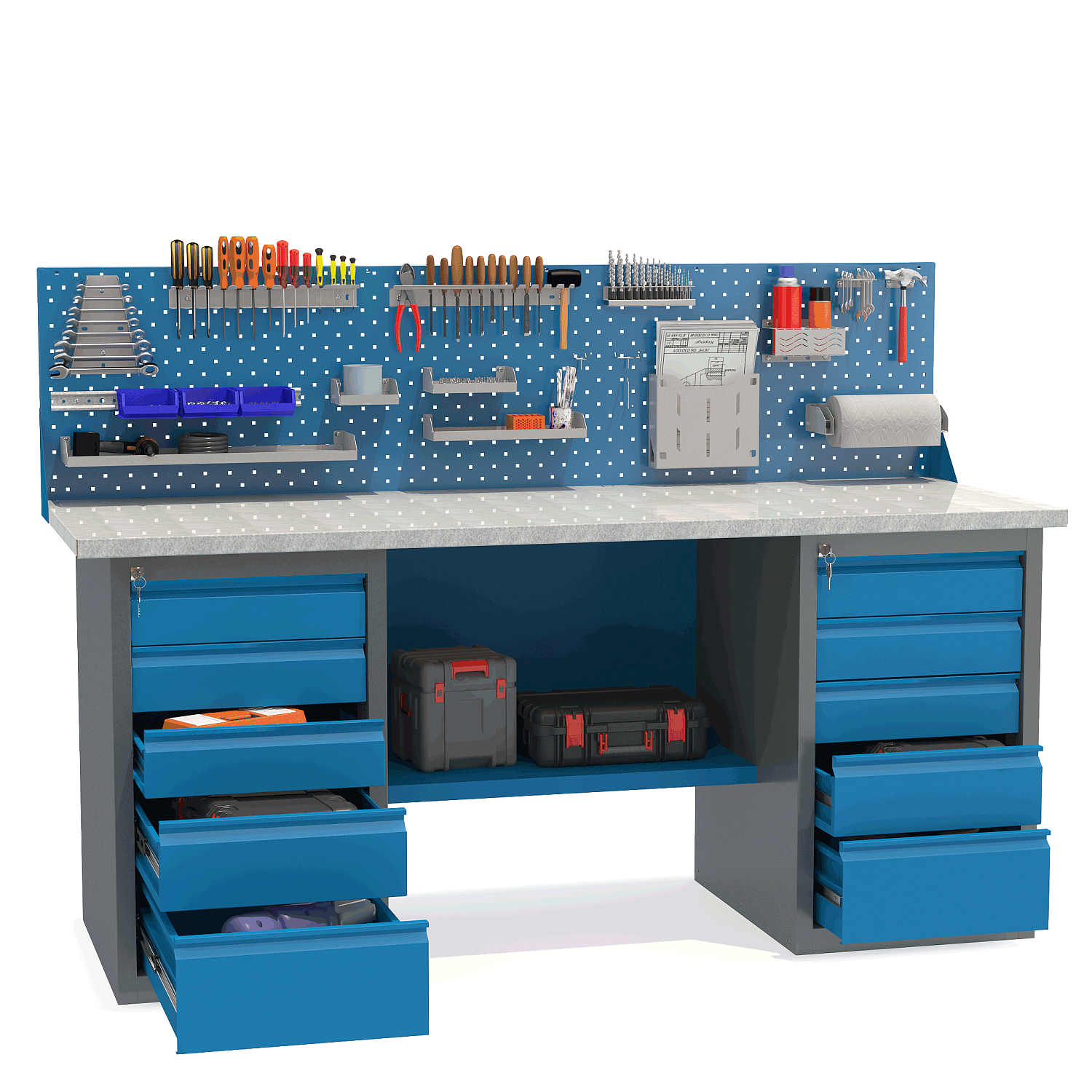 ВД2-1.9 Верстак с двумя драйверами