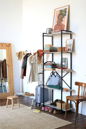 GUTTA Стеллаж 196х92х34 с пятью полками