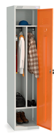 Шкаф для одежды ШРС 11-400 с перегородкой