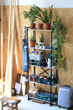 GUTTA Стеллаж 196х92х34 с пятью полками