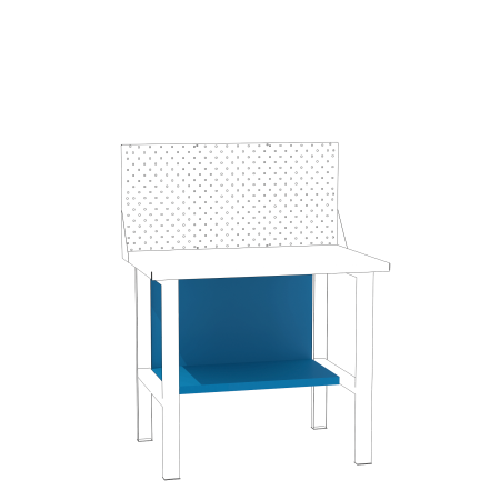 Комплект (полка+стенка задняя) ПЗ-68