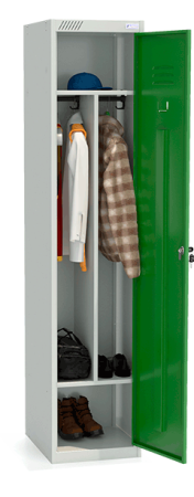 Шкаф для одежды ШРС 11-400 с перегородкой