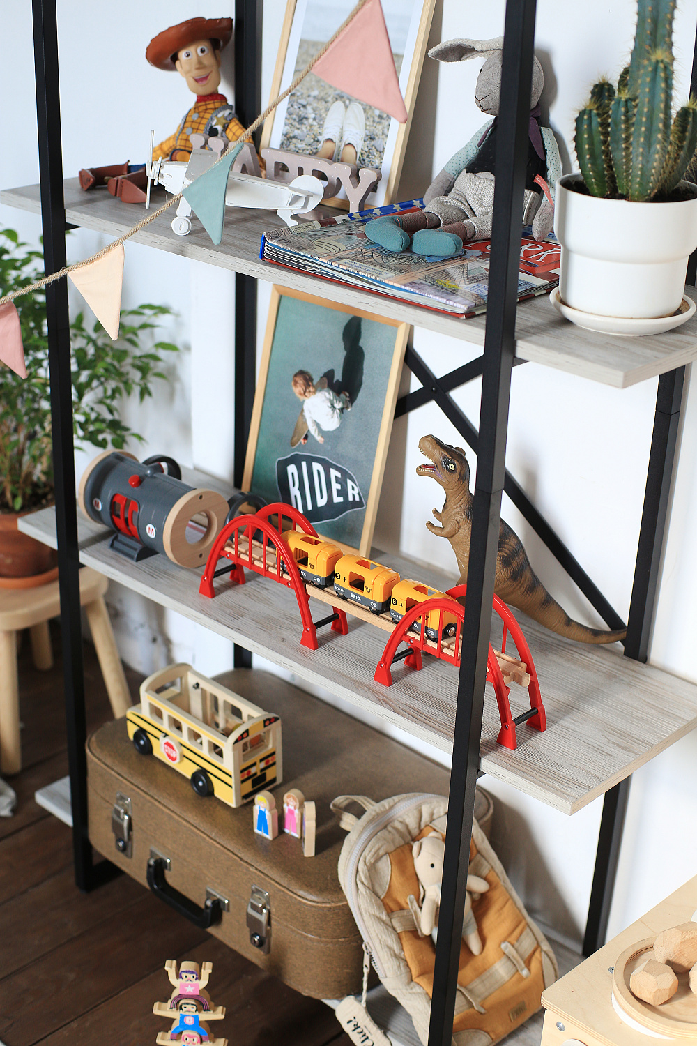 GUTTA Стеллаж 196х92х34 с пятью полками