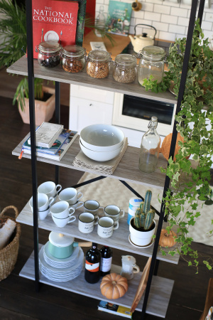 GUTTA Стеллаж 196х92х34 с пятью полками