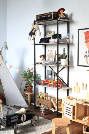 GUTTA Стеллаж 196х92х34 с пятью полками