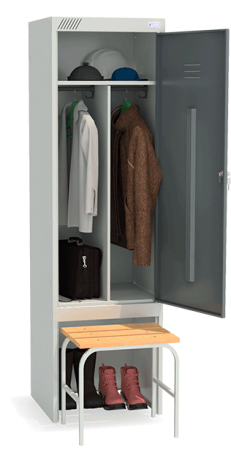 Шкаф для одежды ШРЭК 21-530 ВСК