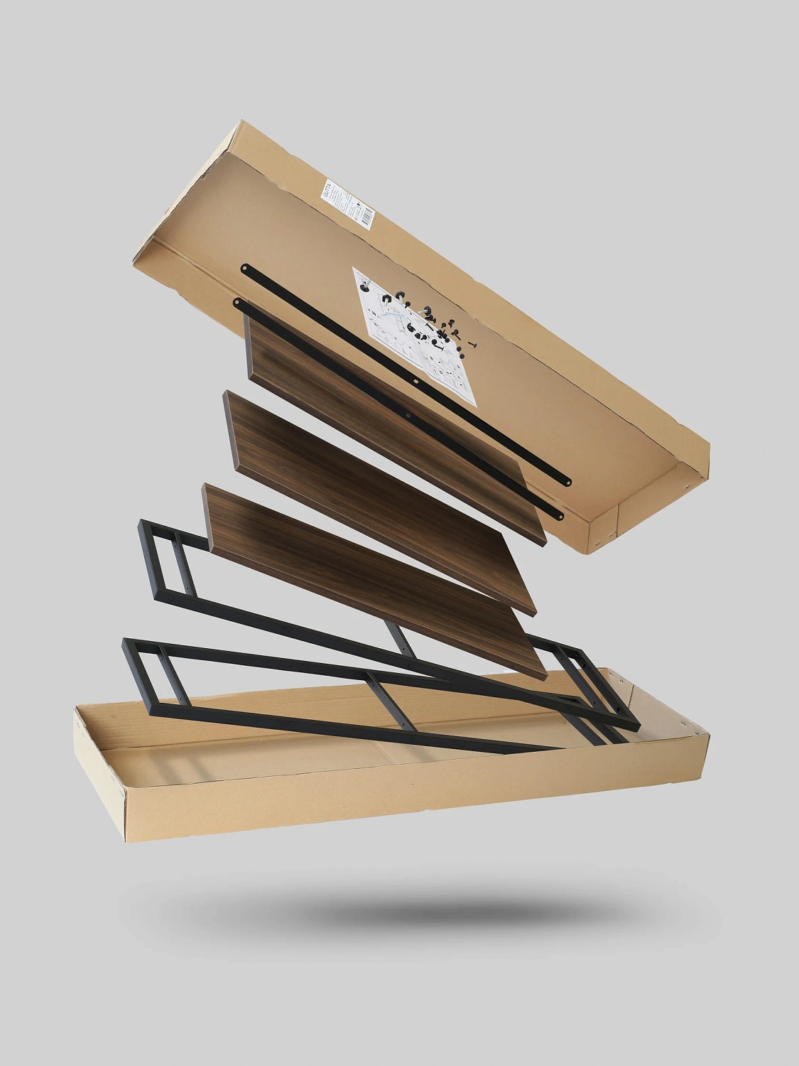 GUTTA Стеллаж 106х69х34 с тремя полками