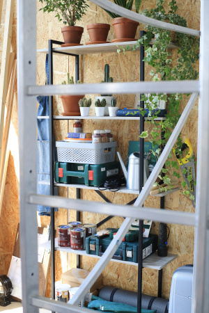 GUTTA Стеллаж 196х92х34 с пятью полками